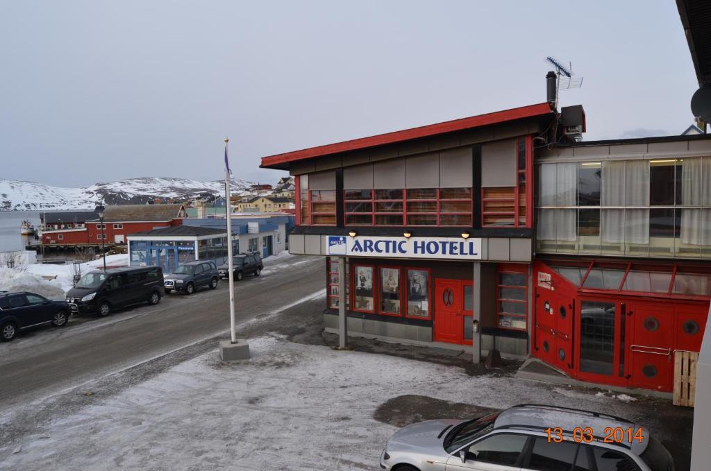 Mehamn Arctic Hotel Екстер'єр фото